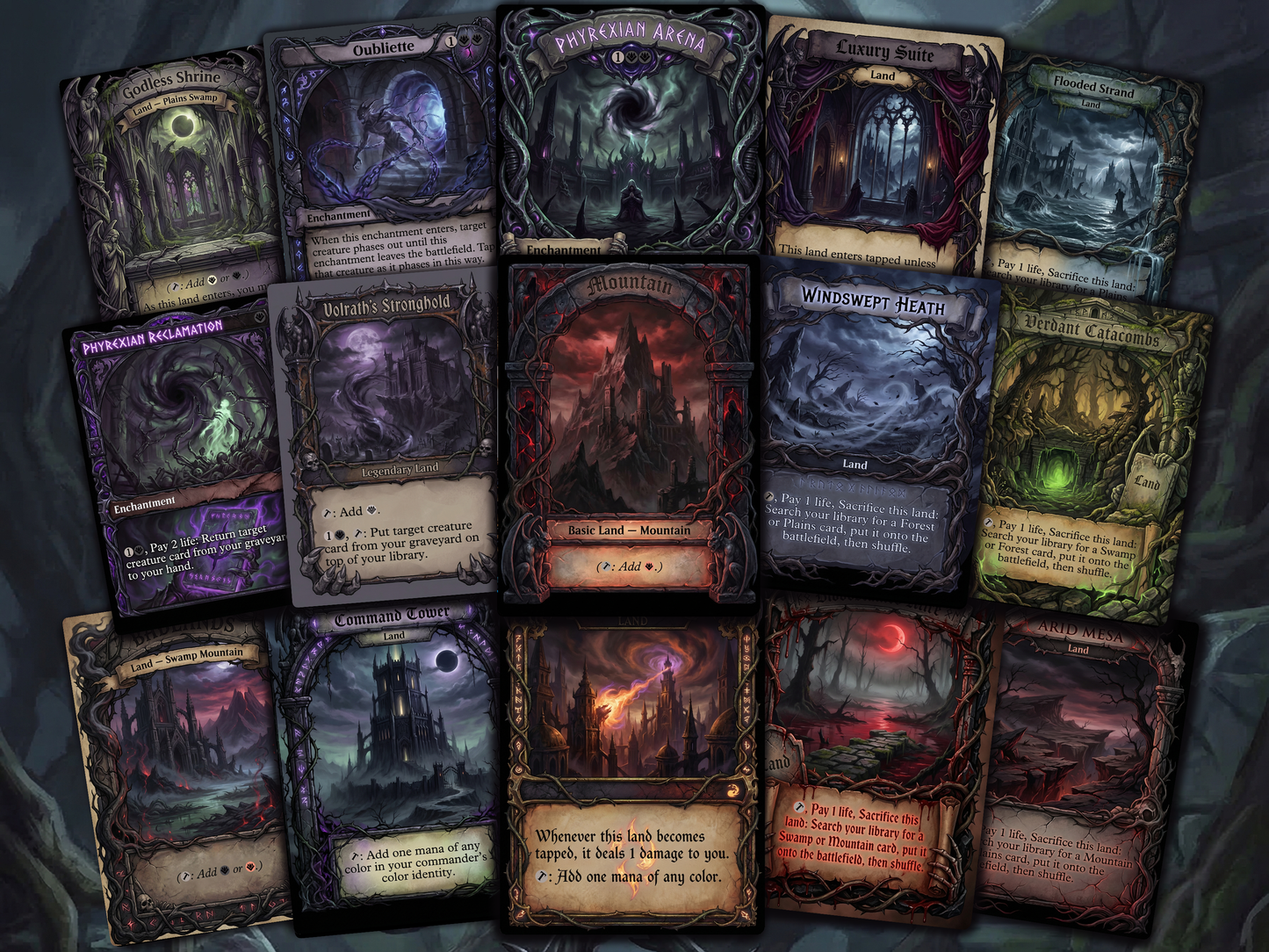 Kaalia Angel Demon Dragon Tribal Commander Proxy Deck