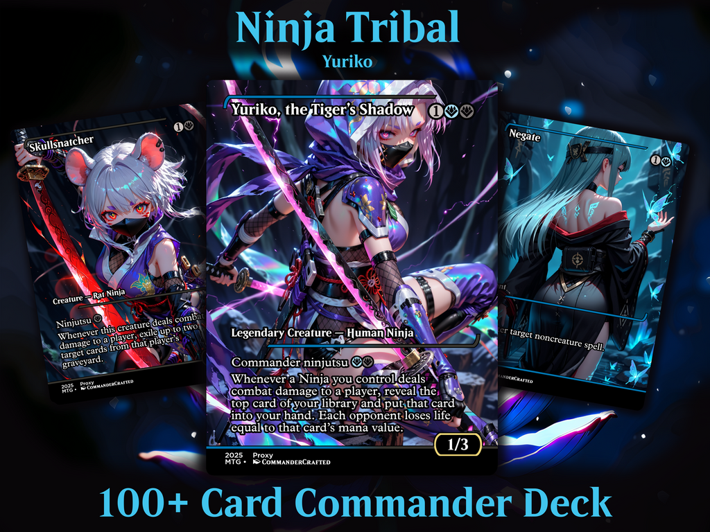 Yuriko Ninja Tribal Commander Proxy Deck