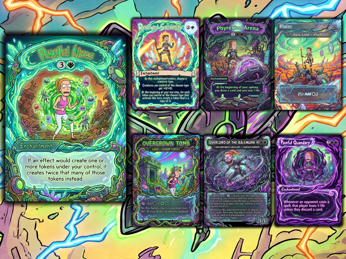 Anikthea, Hand of Erebos Rick and Morty Proxy Commander Deck