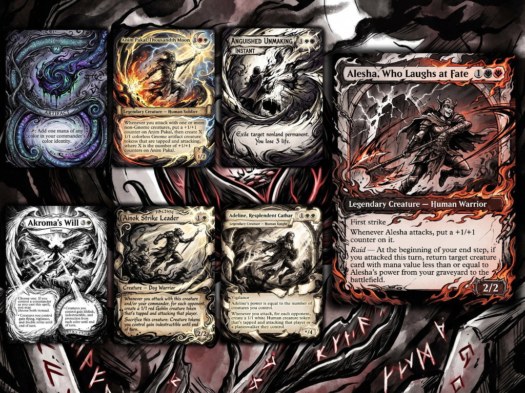 Isshin, Aggro Commander Proxy Deck