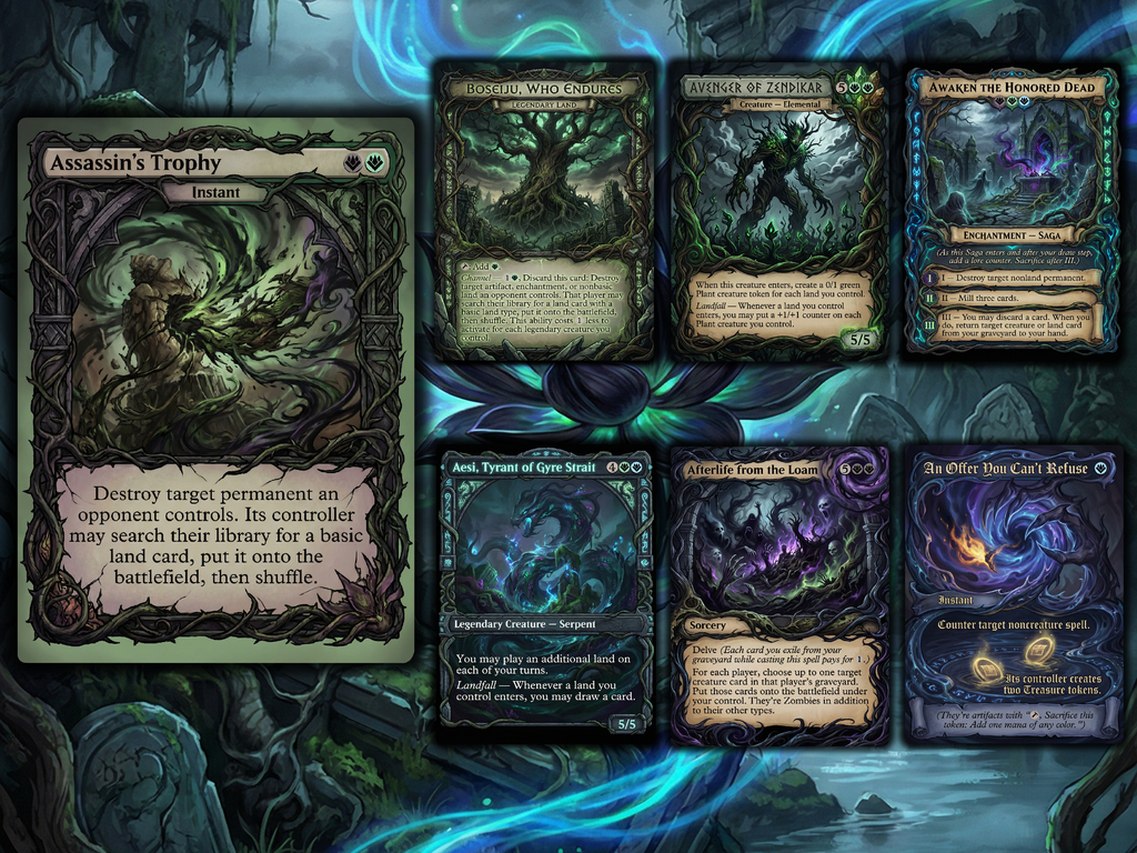 Teval, the Balanced Scale Commander Proxy Deck
