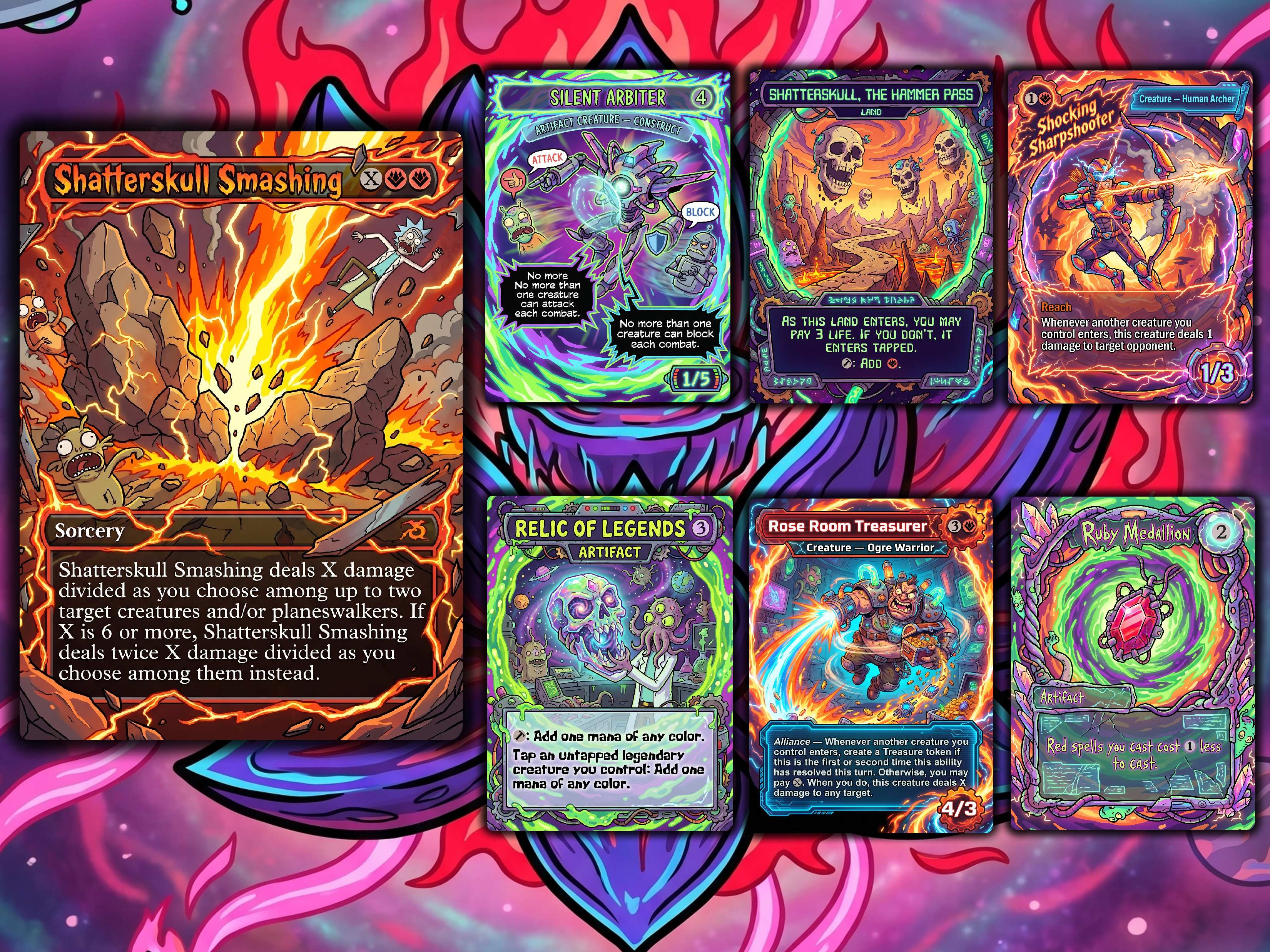Norin the Wary Rick and Morty Proxy Commander Deck