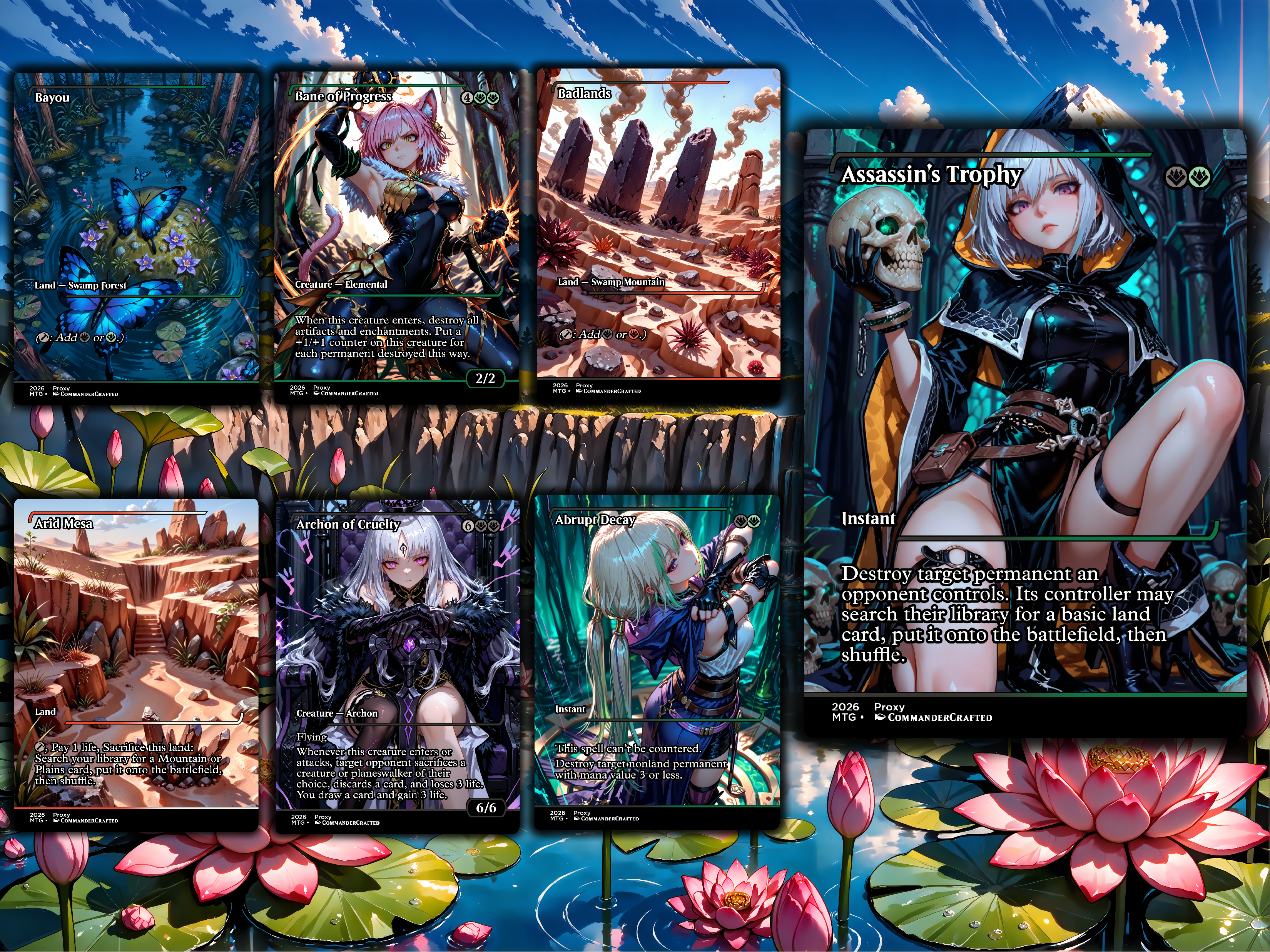 Henzie "Toolbox" Torre Commander Proxy Deck