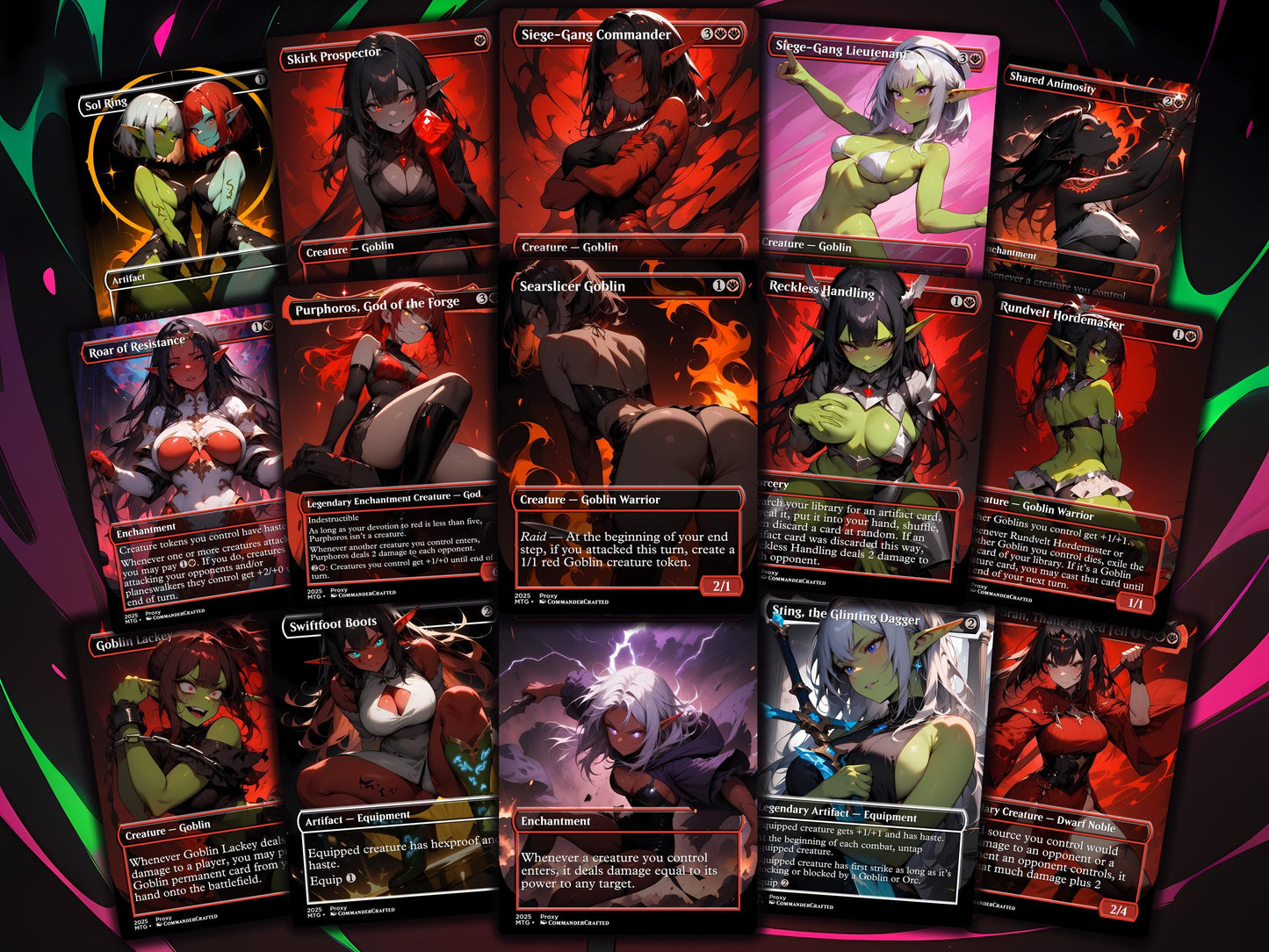 Krenko Mob Boss Goblin Tribal Commander Deck