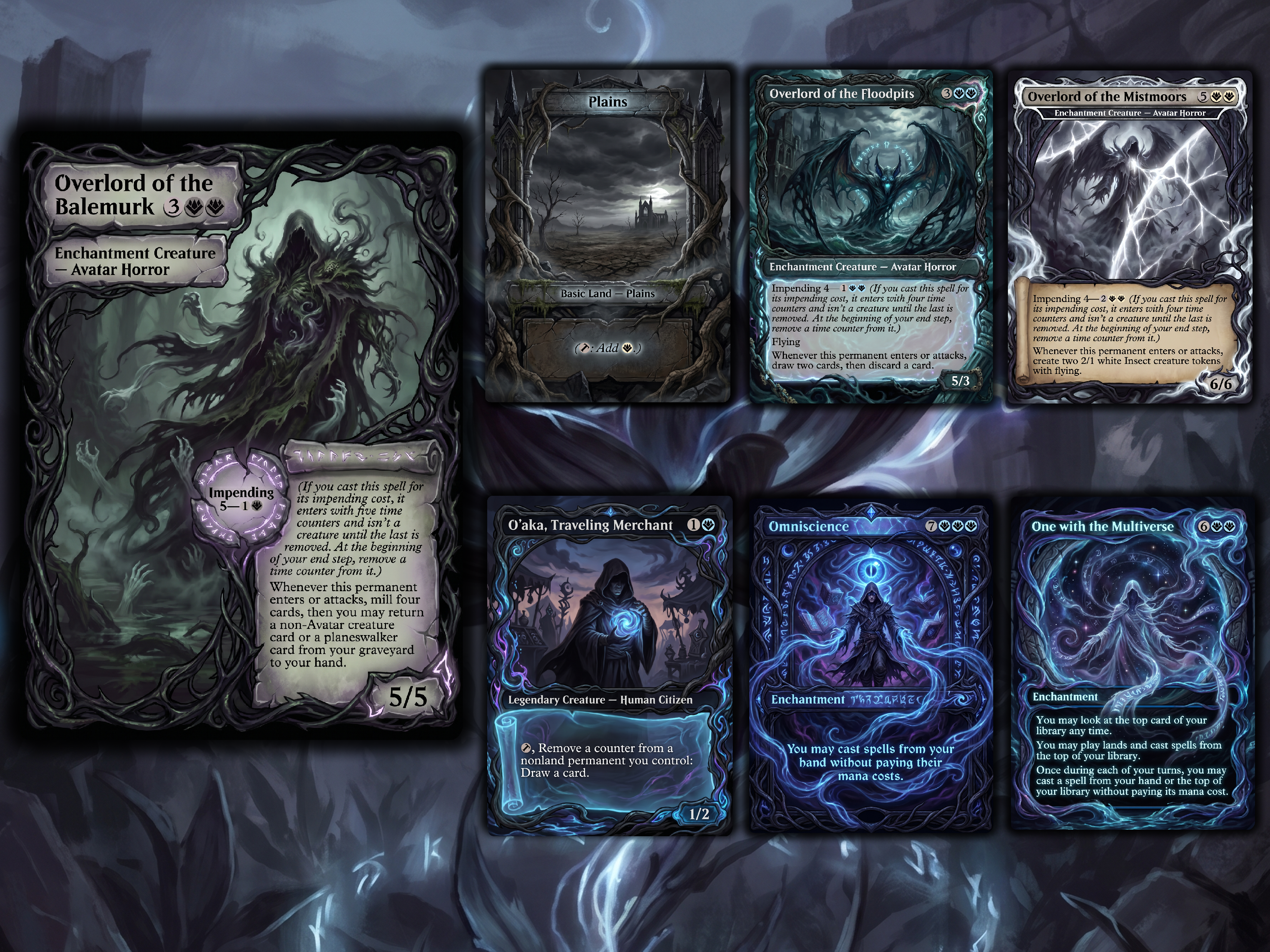 Zur, Eternal Schemer Commander Proxy Deck