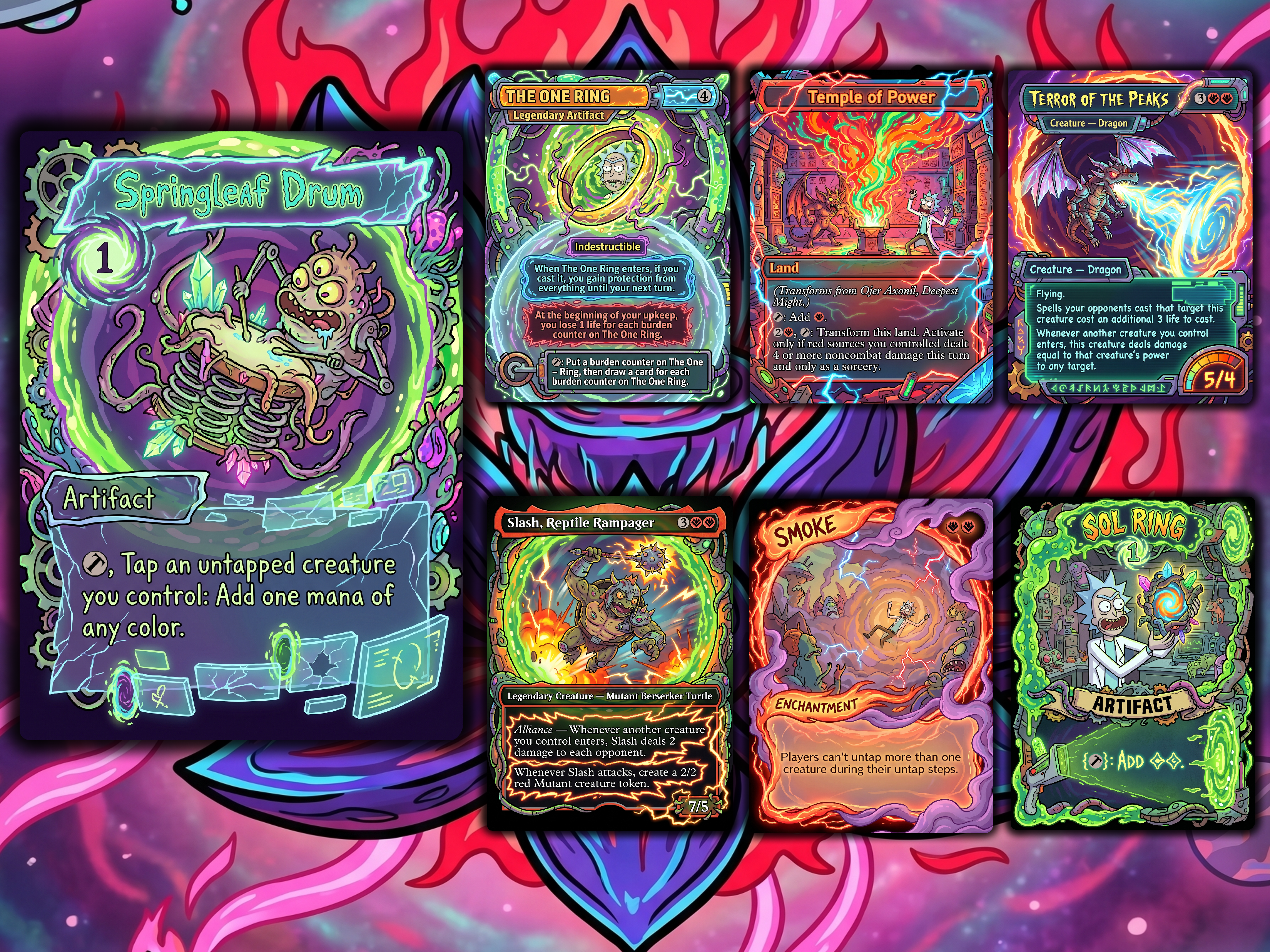 Norin the Wary Rick and Morty Proxy Commander Deck