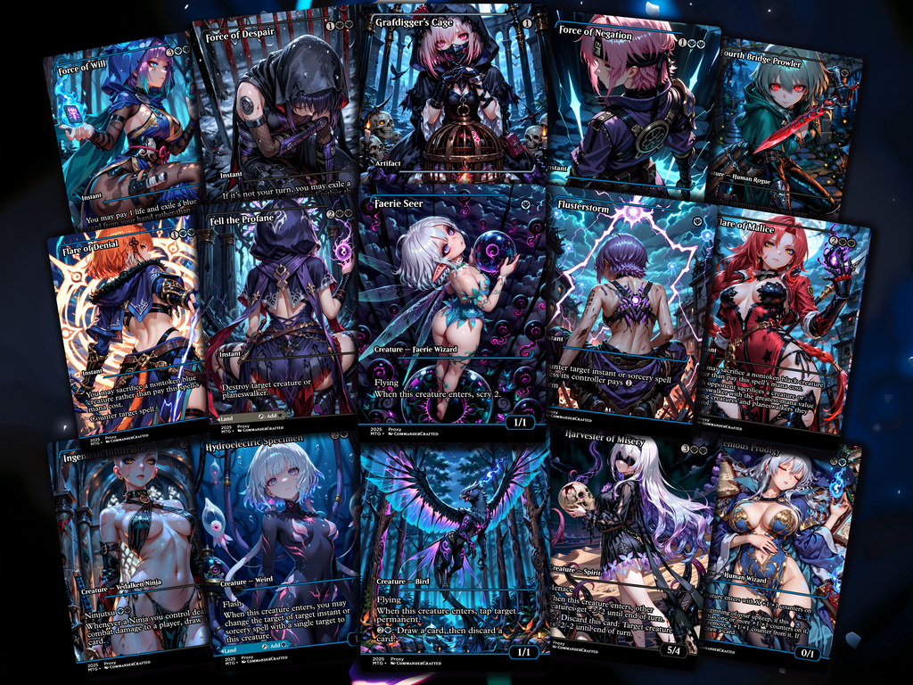 Yuriko Ninja Tribal Commander Proxy Deck