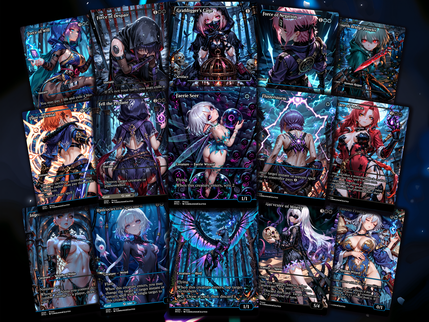 Yuriko Ninja Tribal Commander Proxy Deck