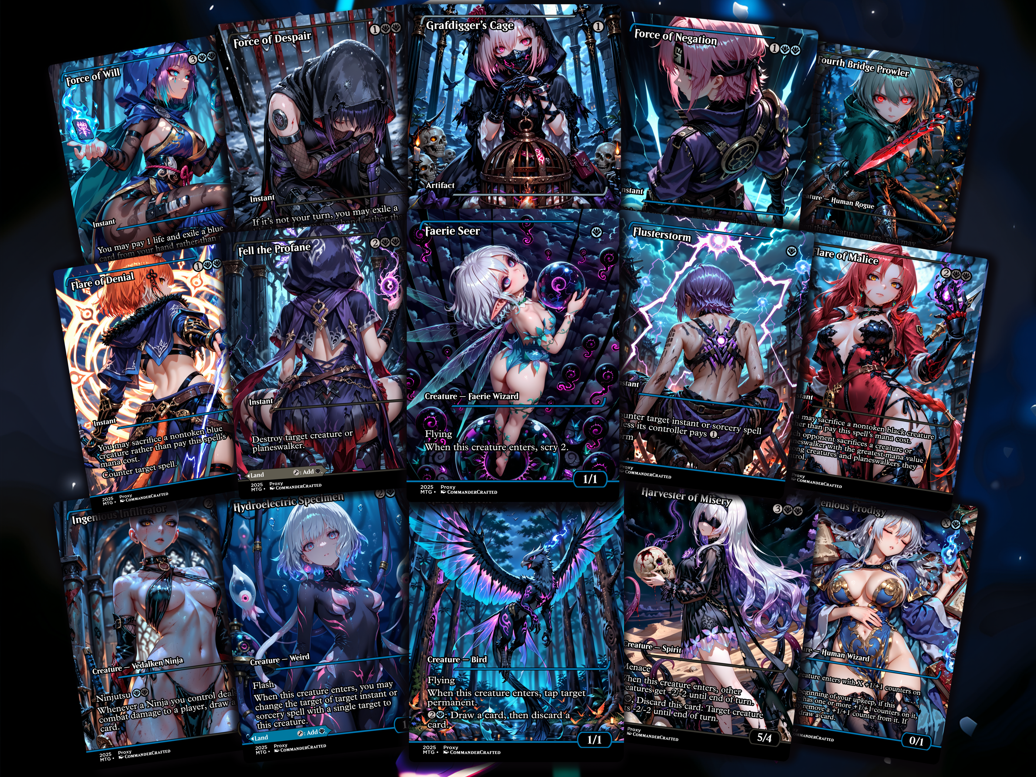 Yuriko Ninja Tribal Commander Proxy Deck