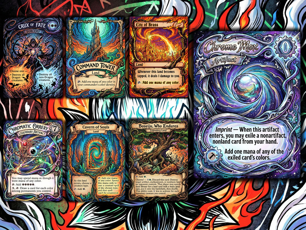 Dragon Tribal Ur-Dragon Proxy Commander Deck