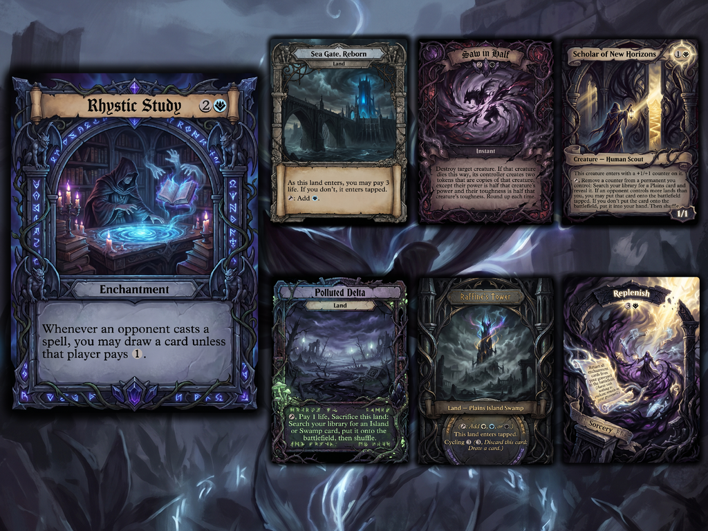 Zur, Eternal Schemer Commander Proxy Deck