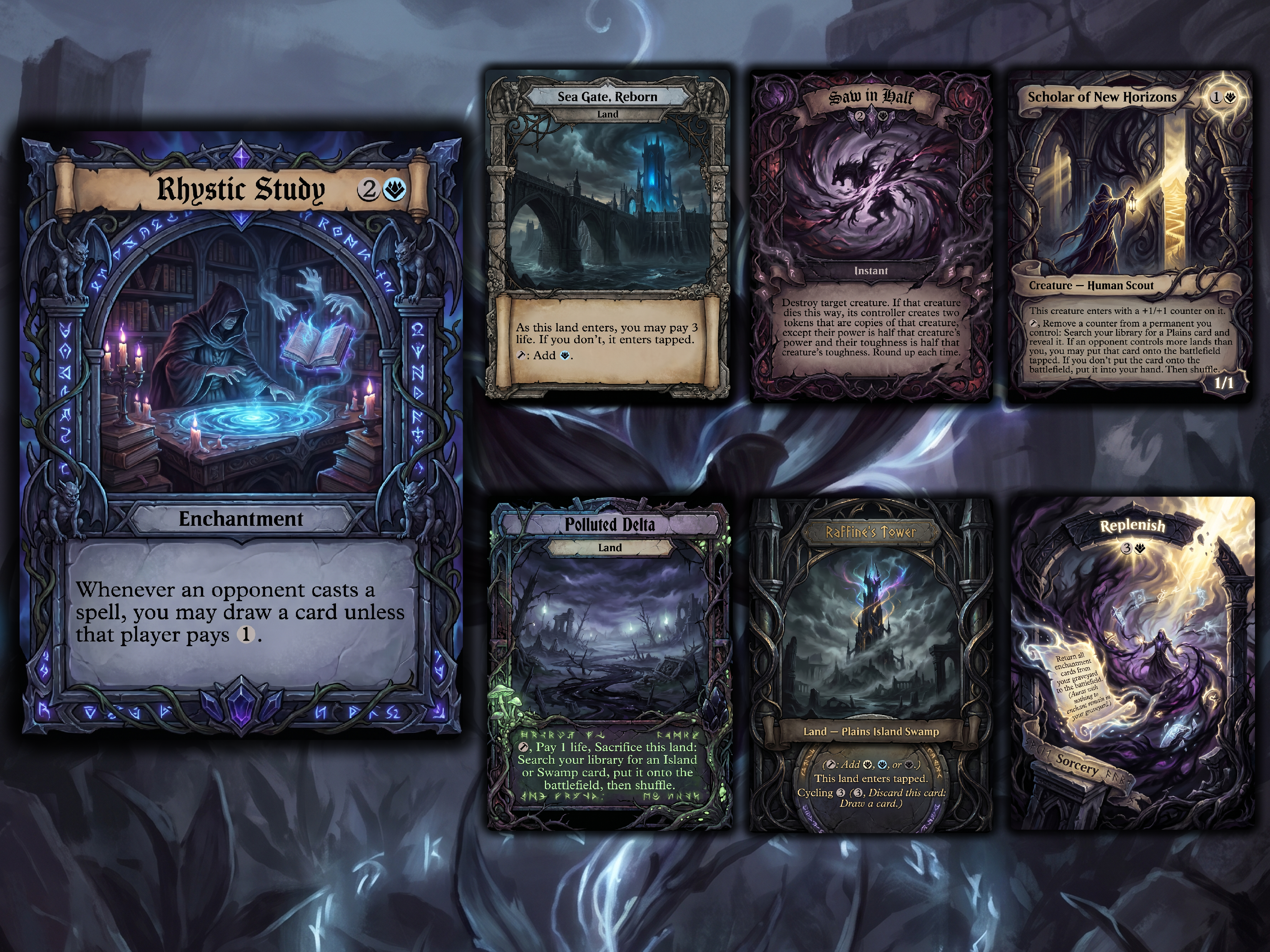 Zur, Eternal Schemer Commander Proxy Deck