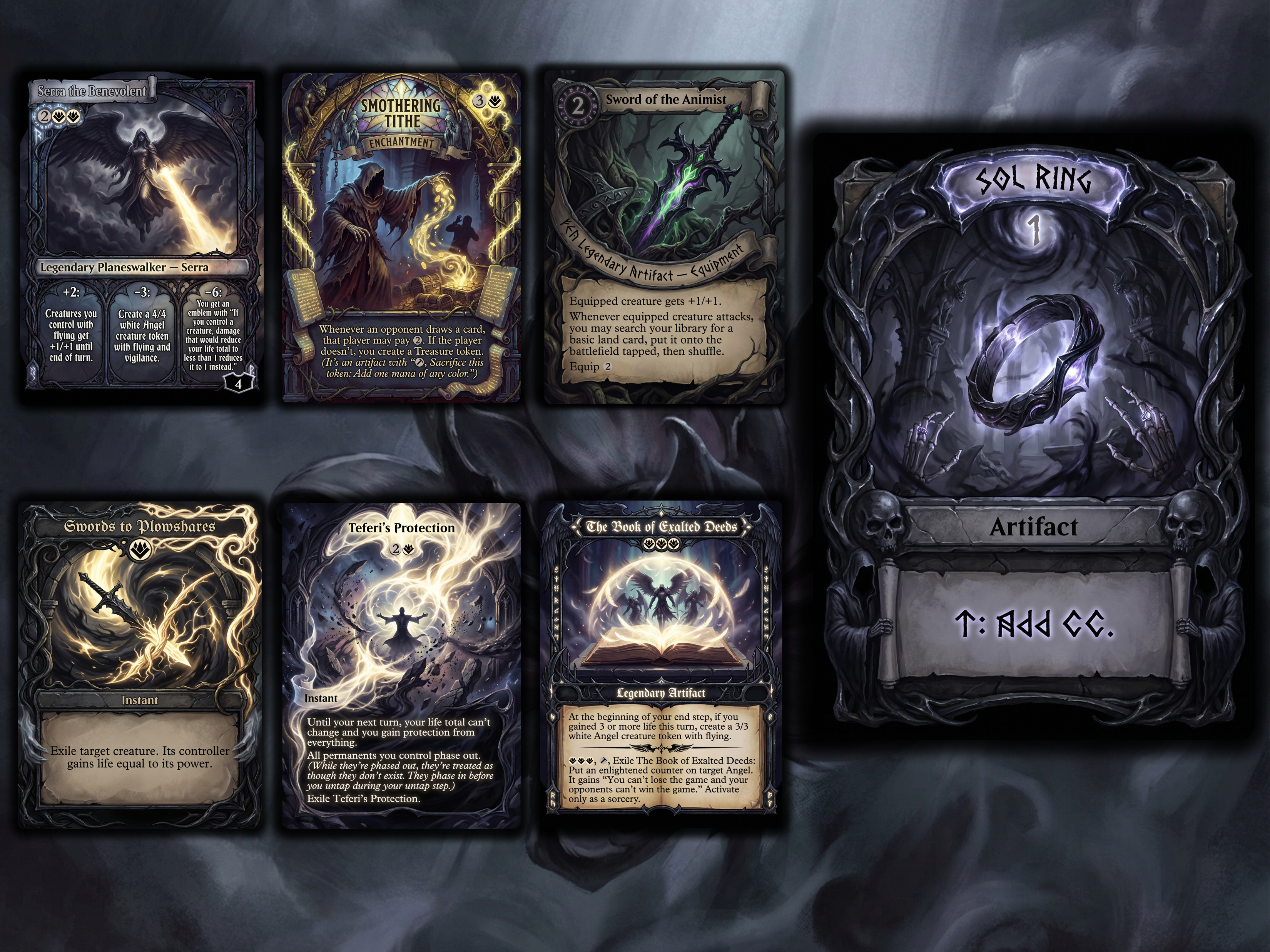 Giada Angel Tribal Commander Proxy Deck