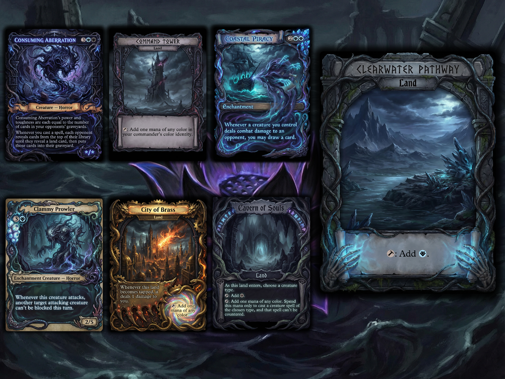 Captain N'ghathrod Horror Tribal Commander Proxy Deck