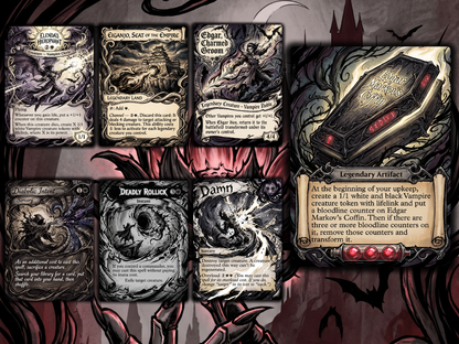 Vampire Tribal Clavileño Proxy Commander Deck
