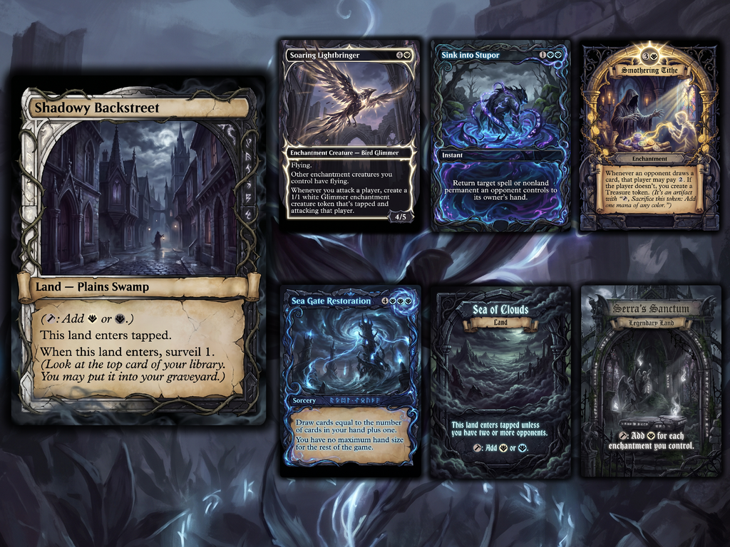 Zur, Eternal Schemer Commander Proxy Deck