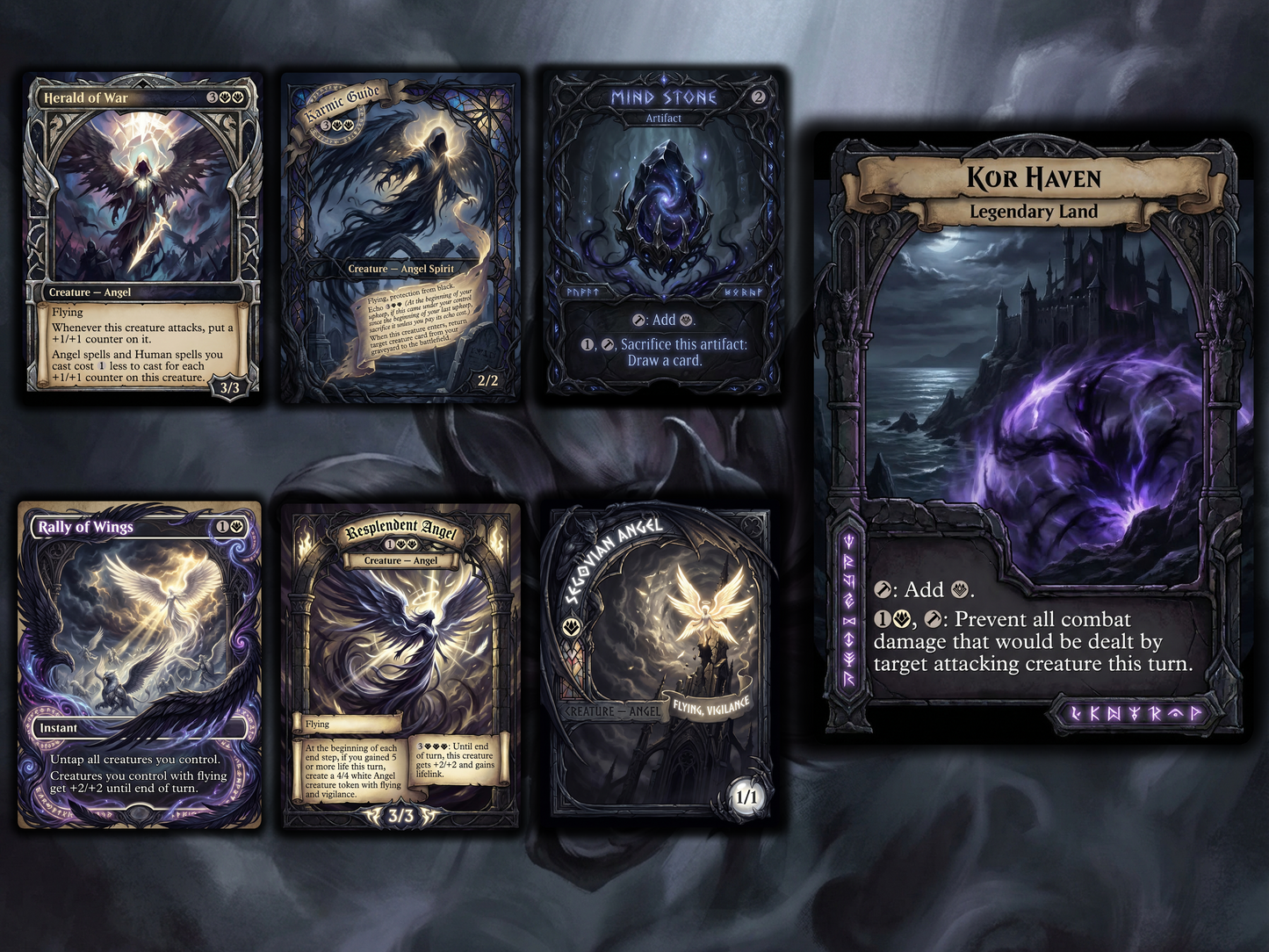 Giada Angel Tribal Commander Proxy Deck