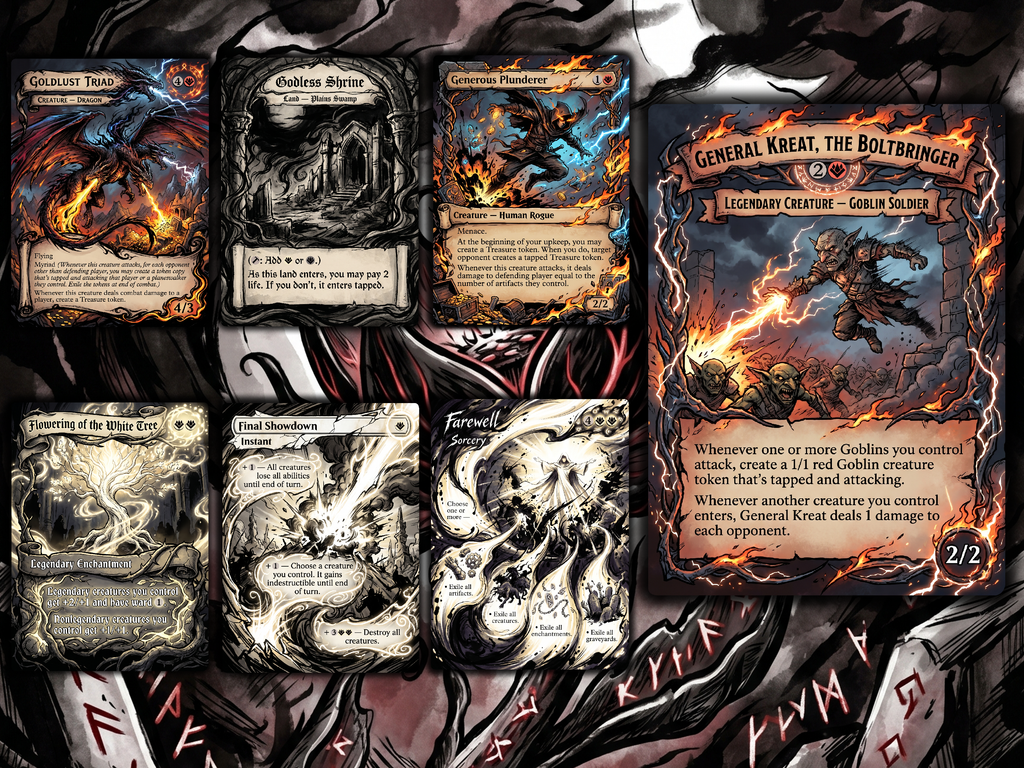 Isshin, Aggro Commander Proxy Deck