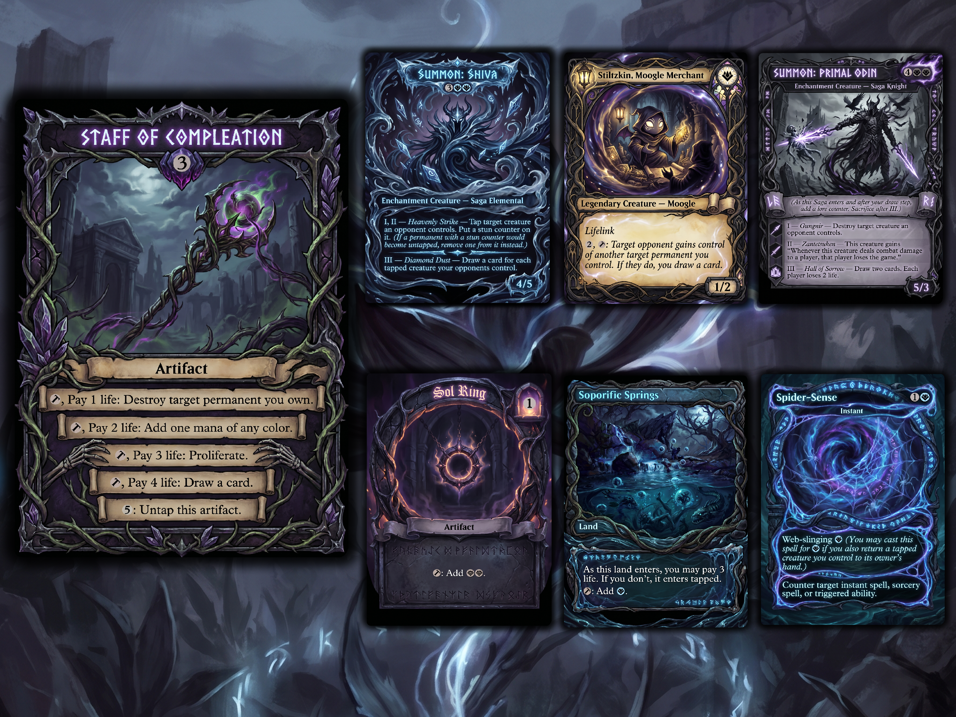 Zur, Eternal Schemer Commander Proxy Deck