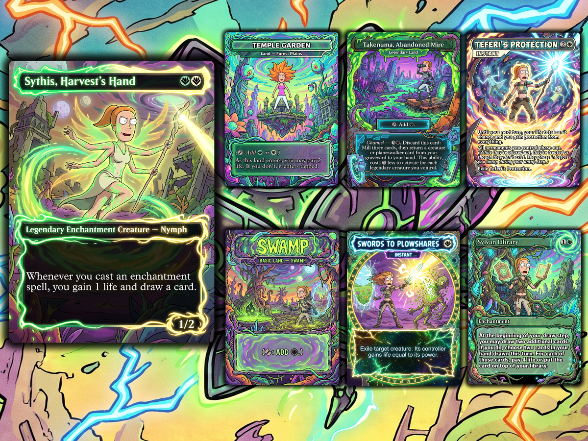 Anikthea, Hand of Erebos Rick and Morty Proxy Commander Deck