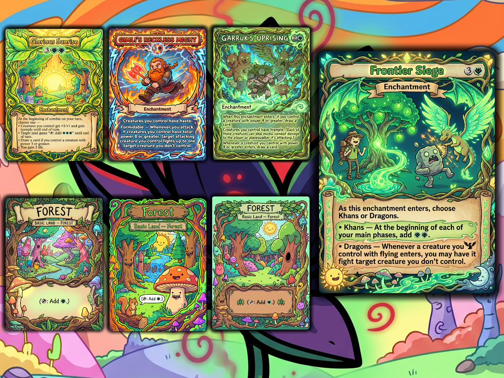 Bello Adventure Time Art Style Commander Proxy Deck