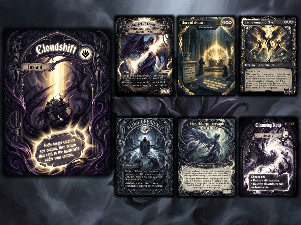 Giada Angel Tribal Commander Proxy Deck