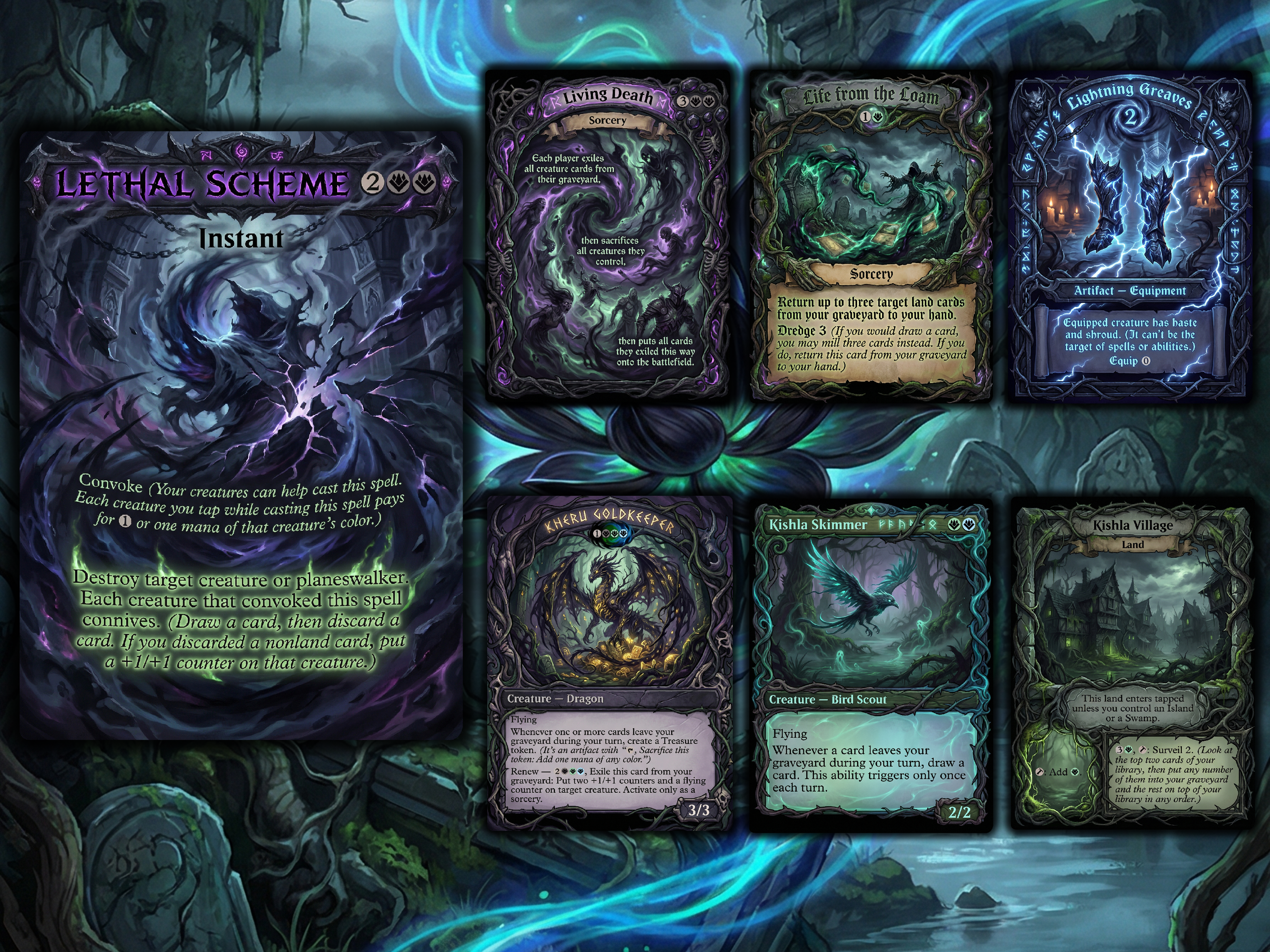 Teval, the Balanced Scale Commander Proxy Deck