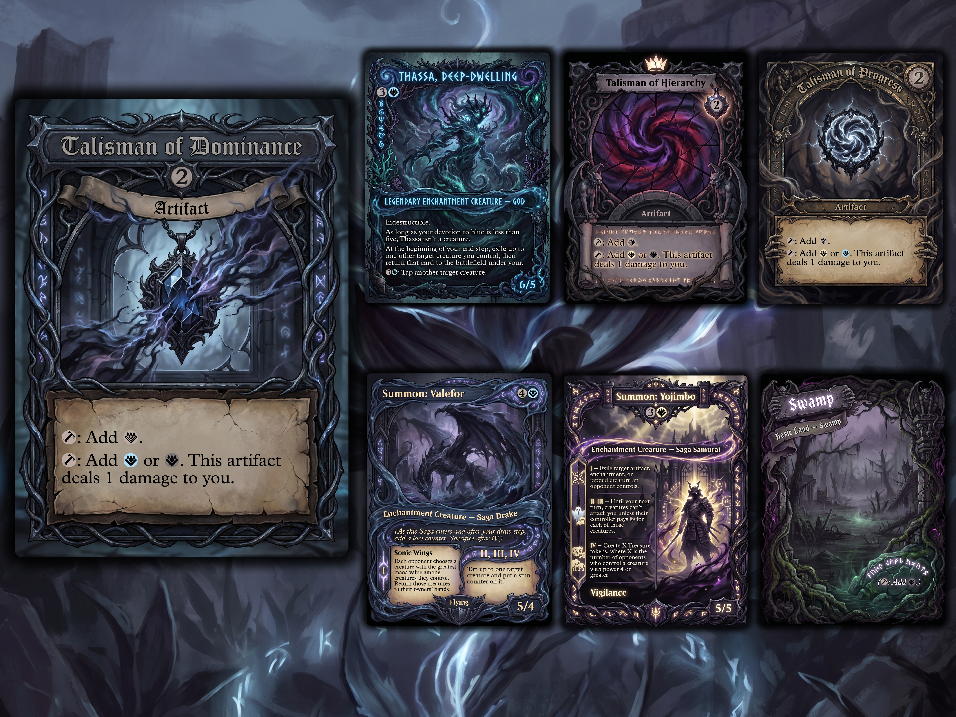 Zur, Eternal Schemer Commander Proxy Deck