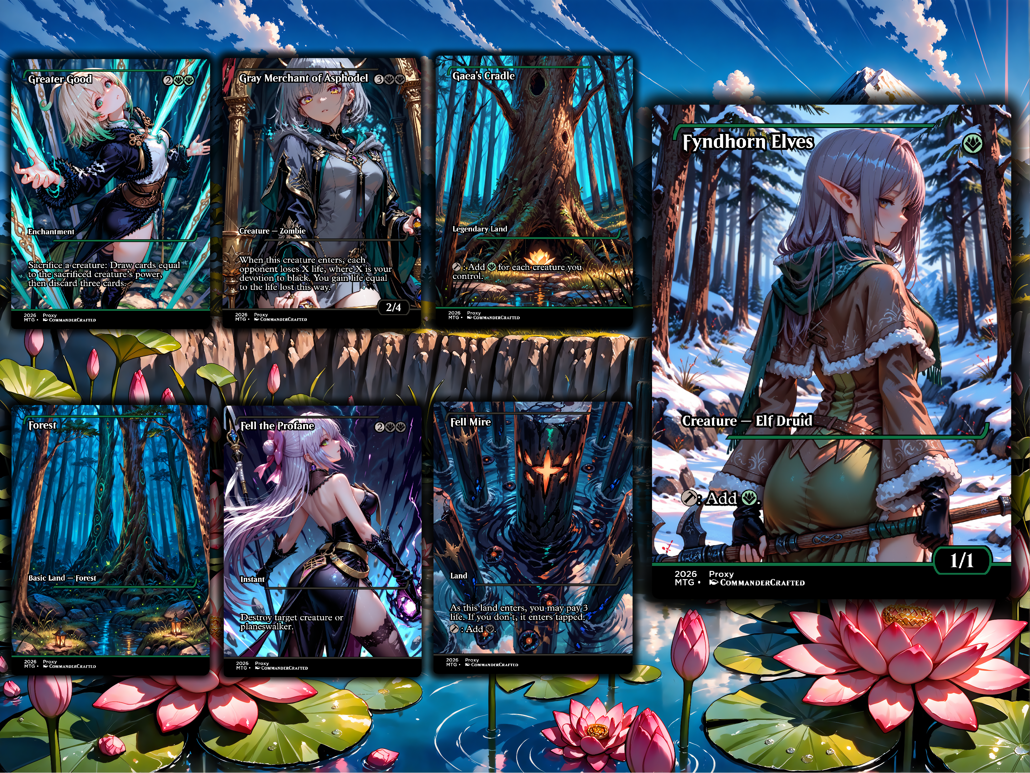 Henzie "Toolbox" Torre Commander Proxy Deck