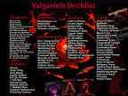 Life Drain Commander Deck Valgavoth, Harrower of Souls Complete EDH Proxy Deck