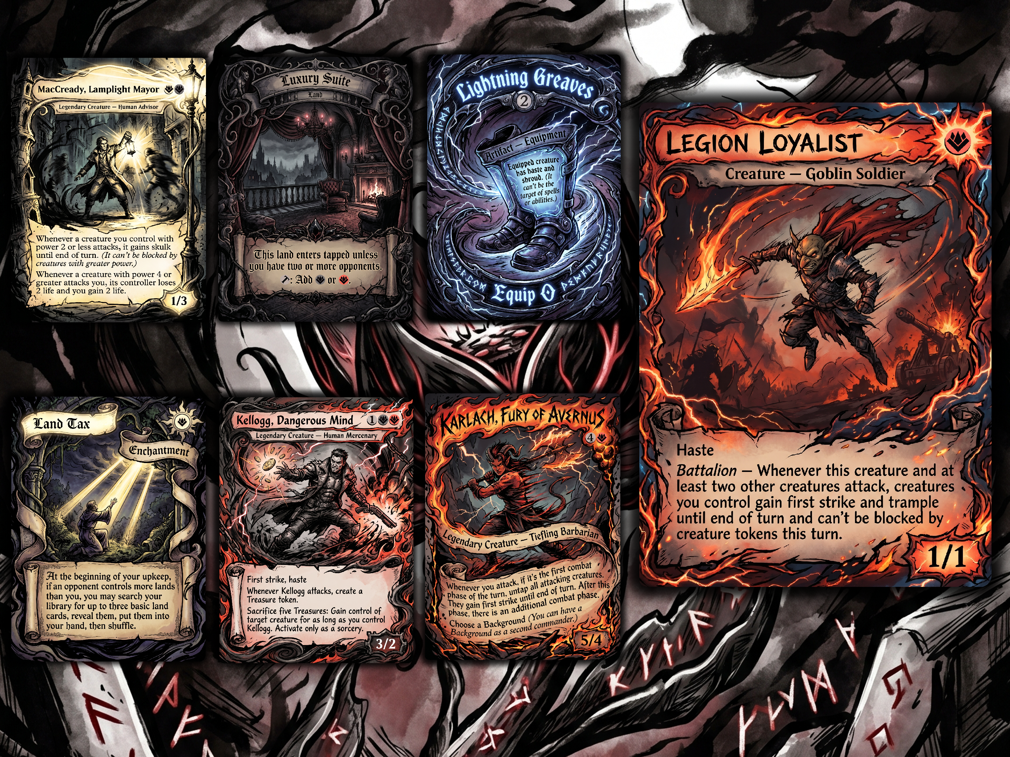 Isshin, Aggro Commander Proxy Deck