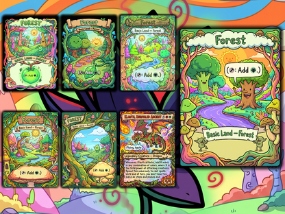 Bello Adventure Time Art Style Commander Proxy Deck