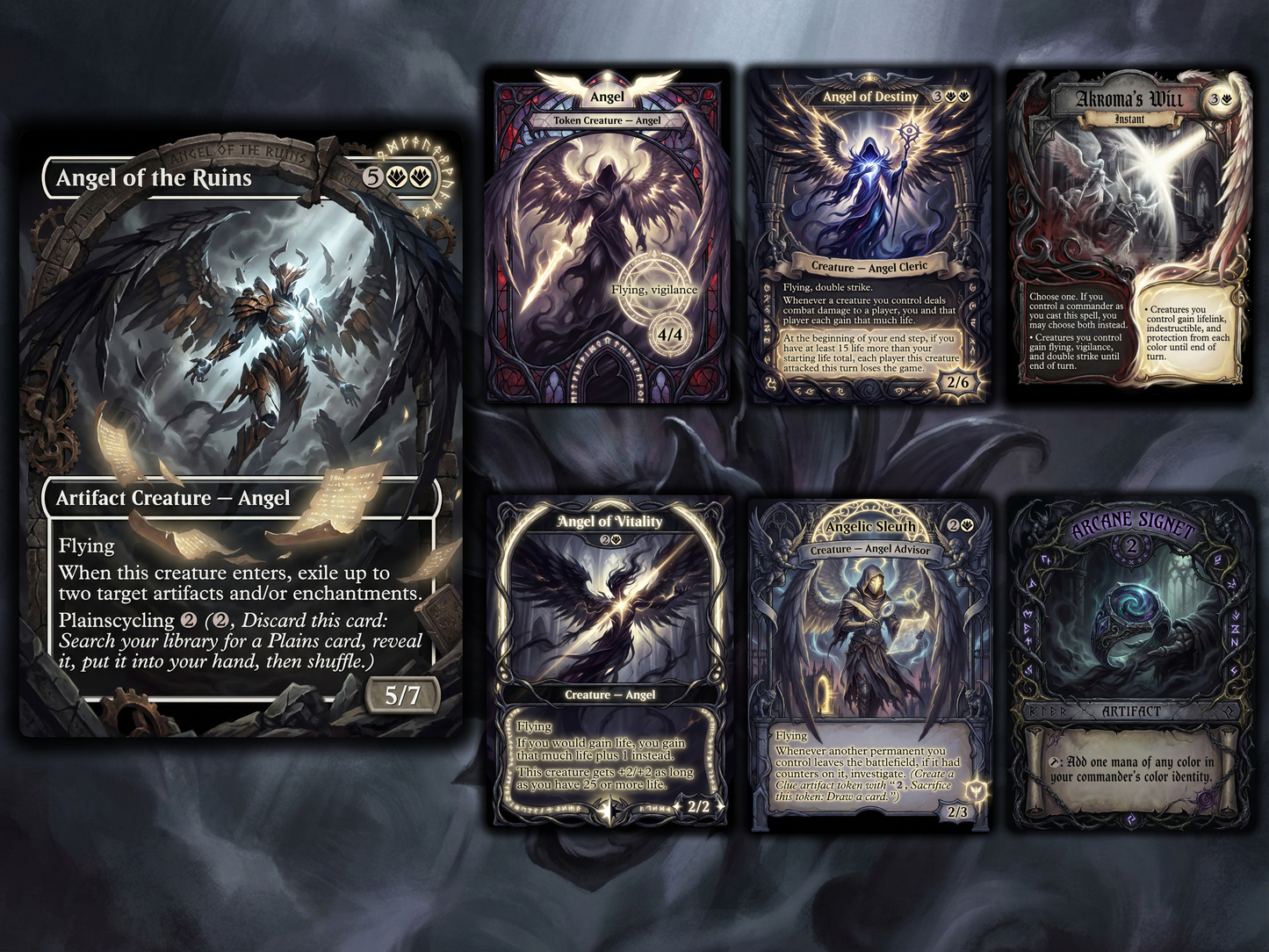 Giada Angel Tribal Commander Proxy Deck
