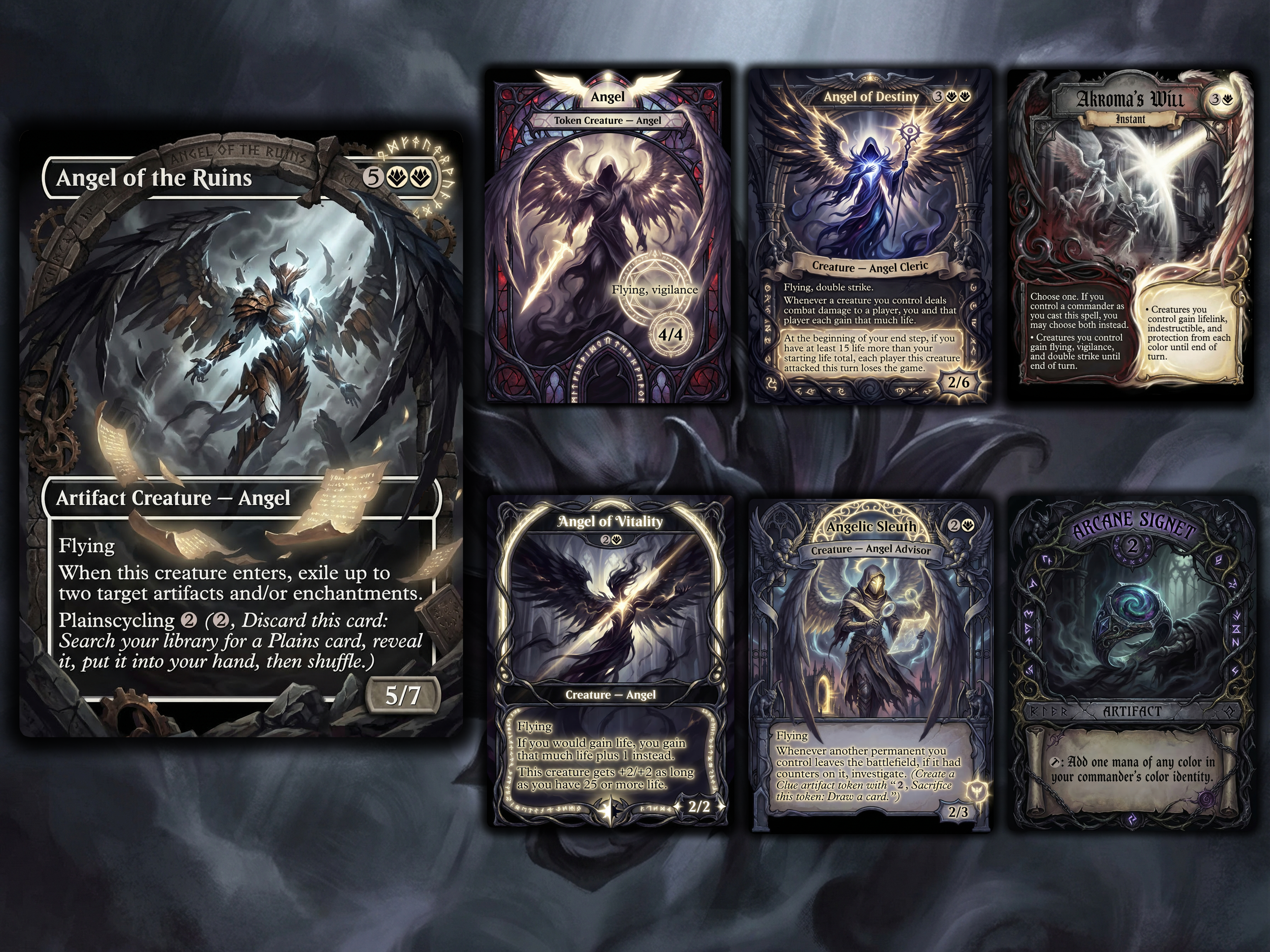 Giada Angel Tribal Commander Proxy Deck