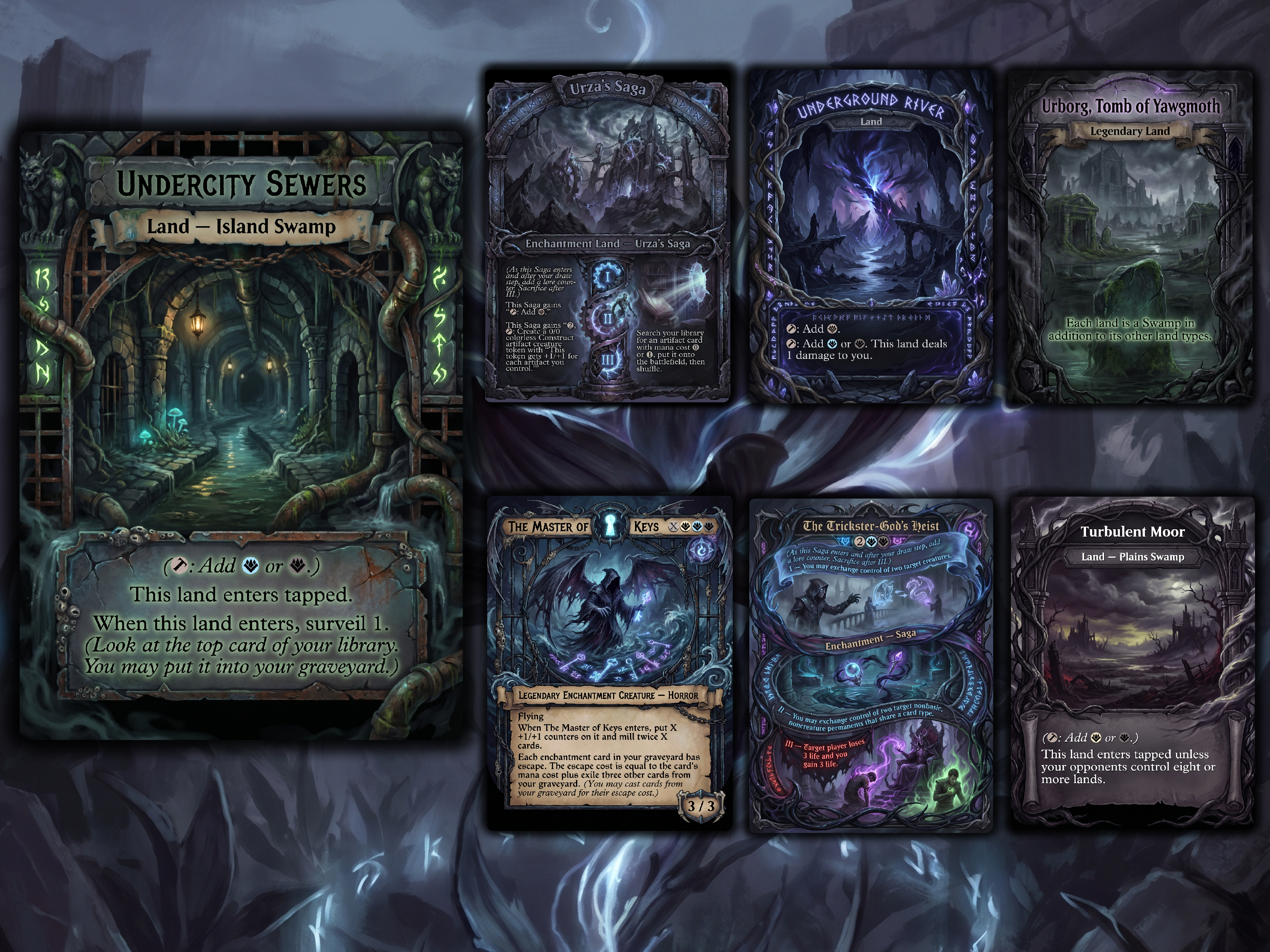 Zur, Eternal Schemer Commander Proxy Deck