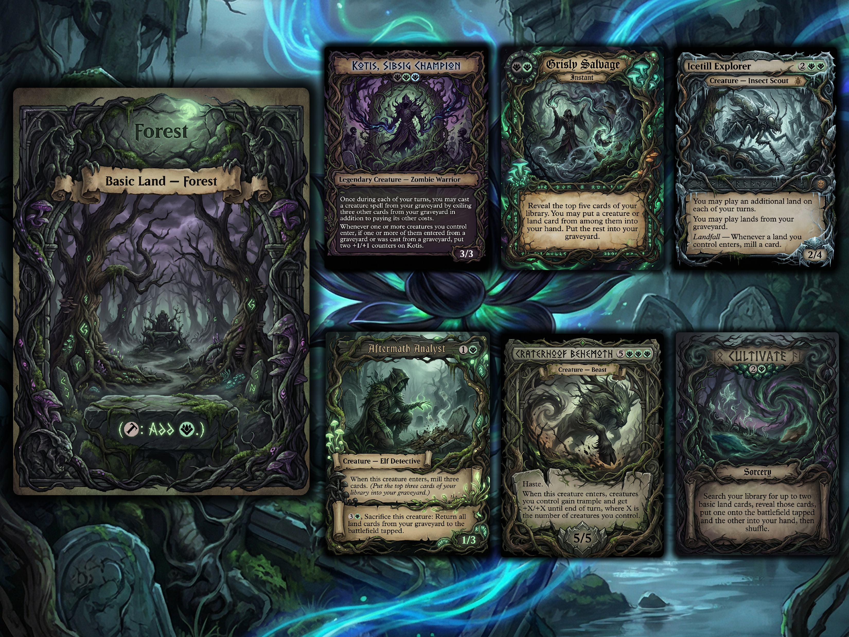 Teval, the Balanced Scale Commander Proxy Deck