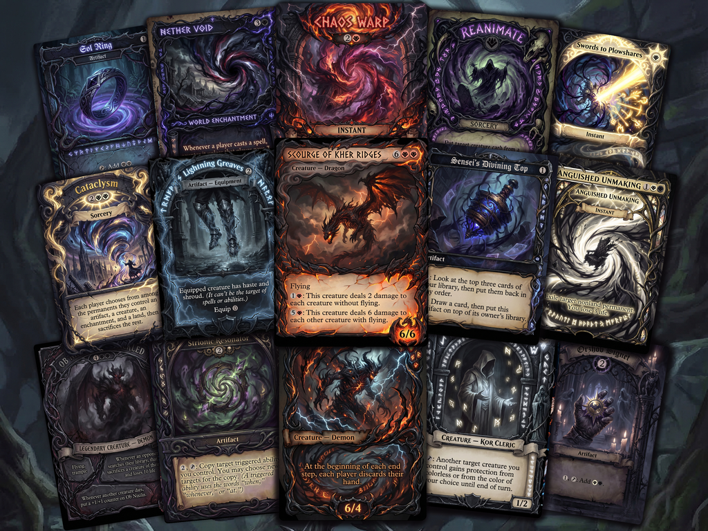 Kaalia Angel Demon Dragon Tribal Commander Proxy Deck