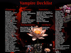 Vampire Tribal Commander Deck Edgar Markov Complete EDH Proxy Deck
