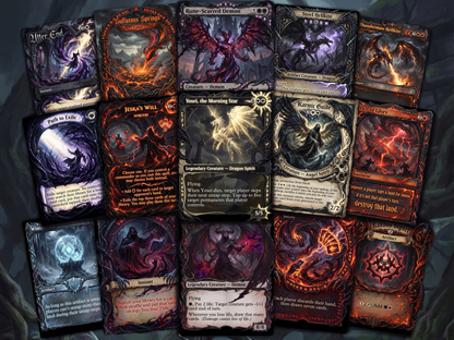 Kaalia Angel Demon Dragon Tribal Commander Proxy Deck