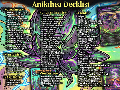 Anikthea, Hand of Erebos Rick and Morty Proxy Commander Deck