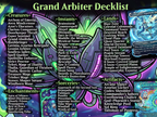 Grand Arbiter Rick and Morty Commander Proxy Deck