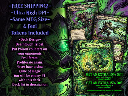 Deathtouch Tribal Fynn, the Fangbearer Commander Proxy Deck