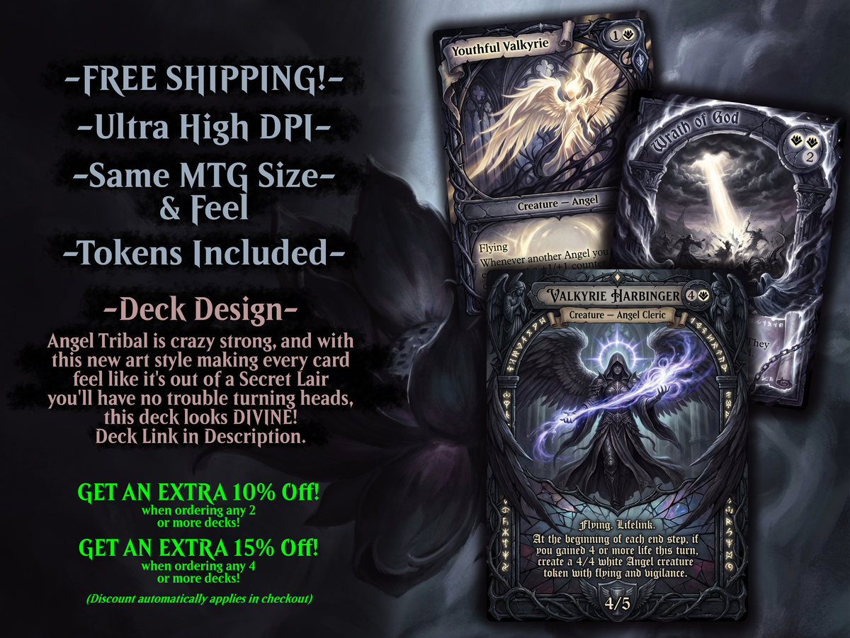 Giada Angel Tribal Commander Proxy Deck