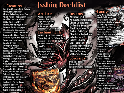 Isshin, Aggro Commander Proxy Deck