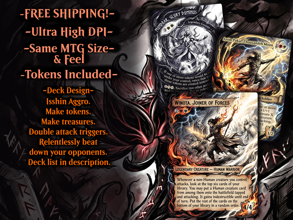 Isshin, Aggro Commander Proxy Deck