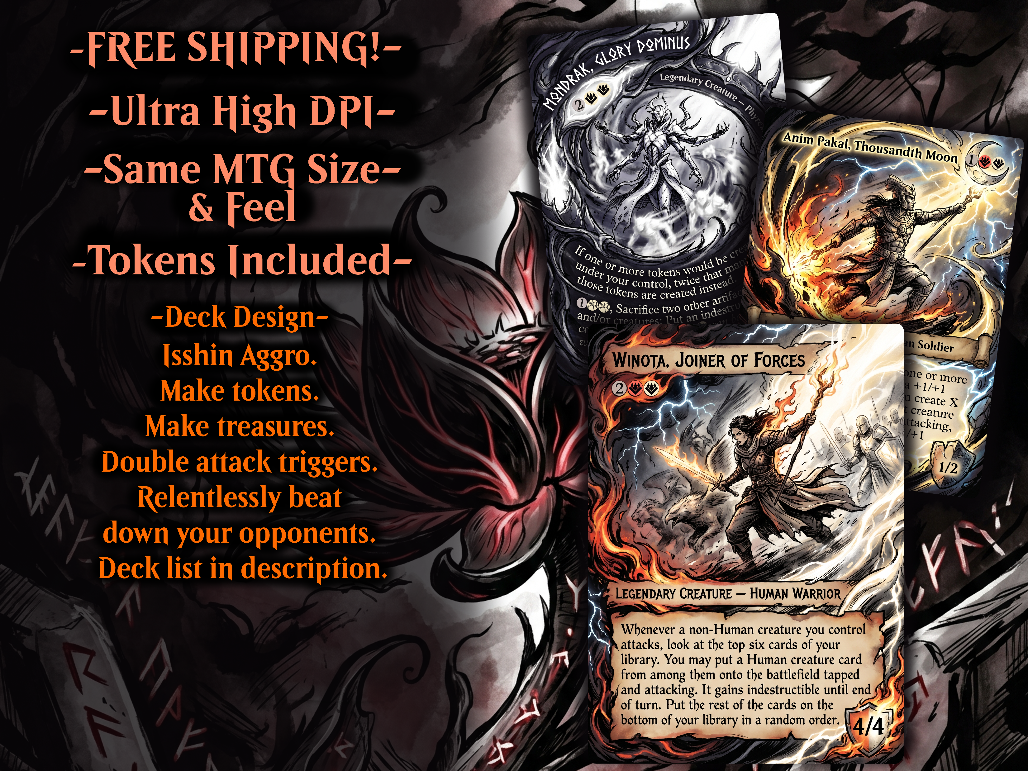 Isshin, Aggro Commander Proxy Deck