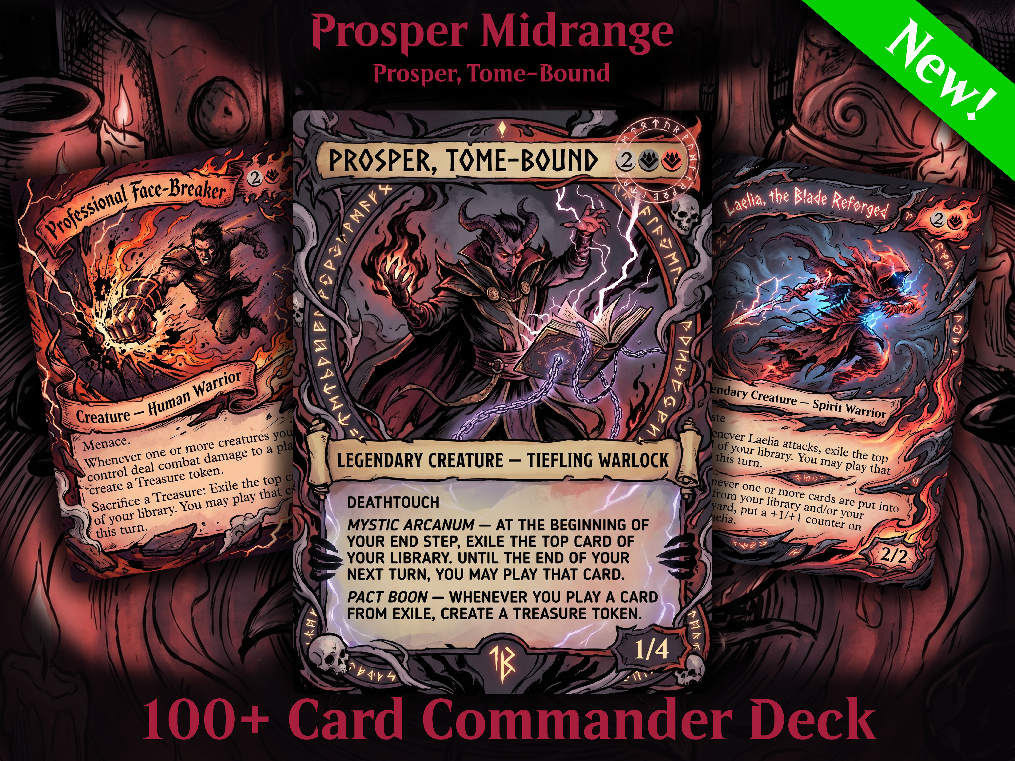 Prosper, Tome-Bound Proxy Commander Deck