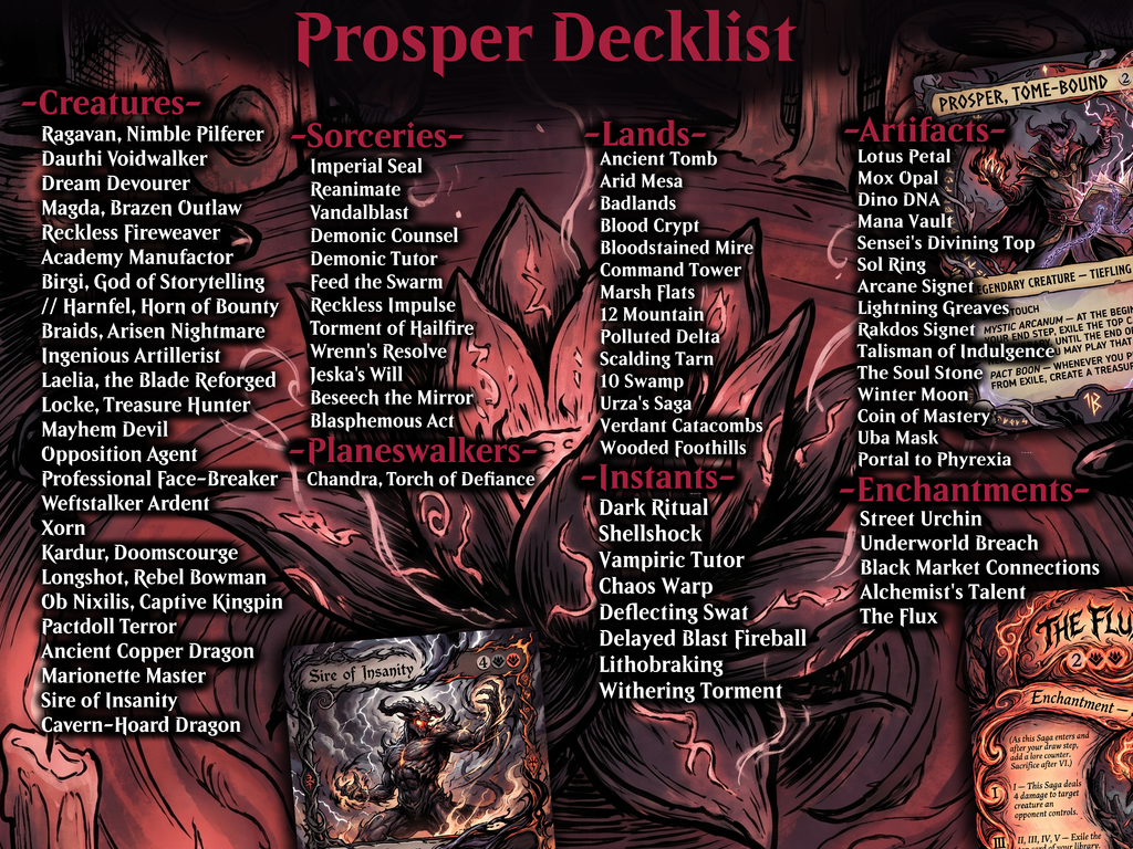 Prosper, Tome-Bound Proxy Commander Deck