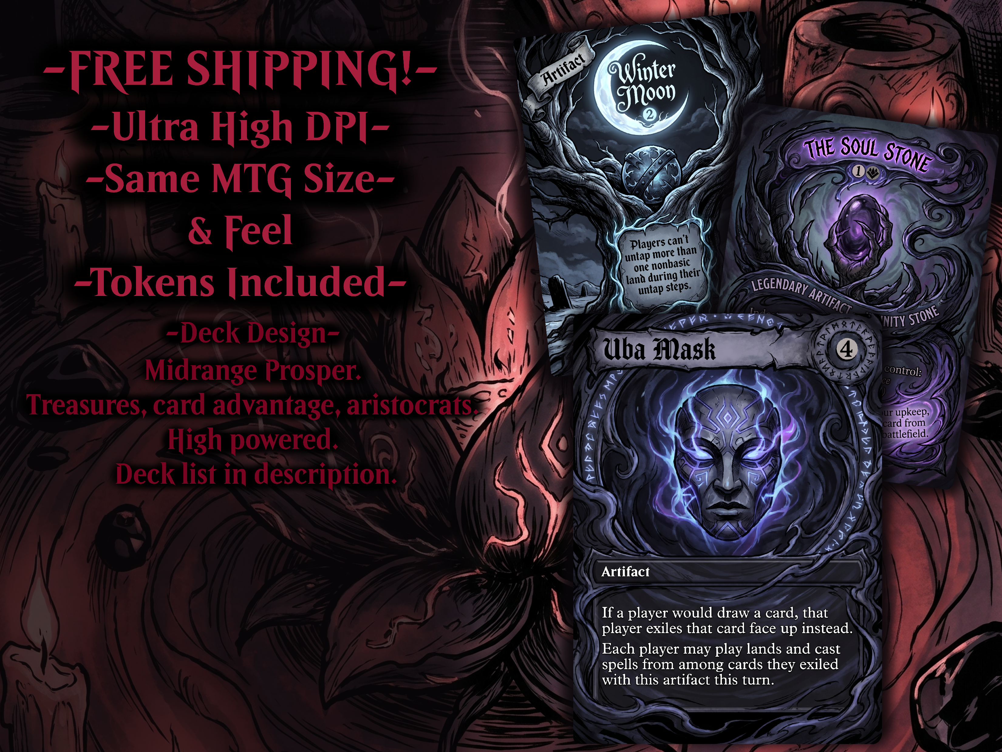 Prosper, Tome-Bound Proxy Commander Deck