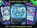 Grand Arbiter Rick and Morty Commander Proxy Deck